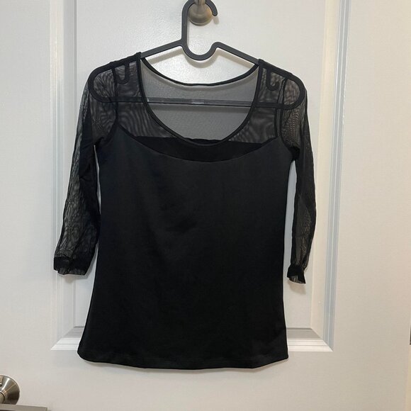 So Dance dance top with mesh sleeves - Picture 1 of 3